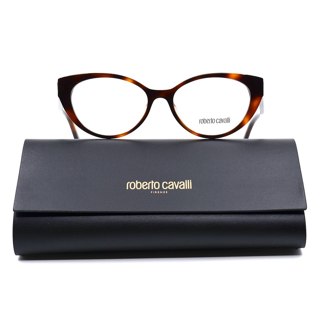 ROBERTO CAVALLI RC5106/V 052 HAVANA AUTHENTIC EYEGLASSES FRAME - Picture 3 of 14